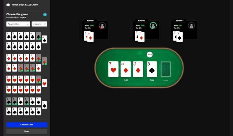 Xác suất Poker: Tìm hiểu cách tính Tỷ lệ và Tỷ lệ Poker